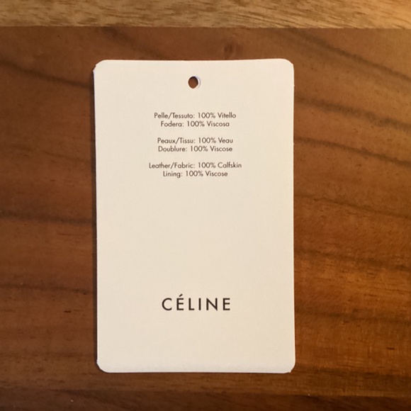 Celine Large Wallet full set Tan - Picture 10 of 11